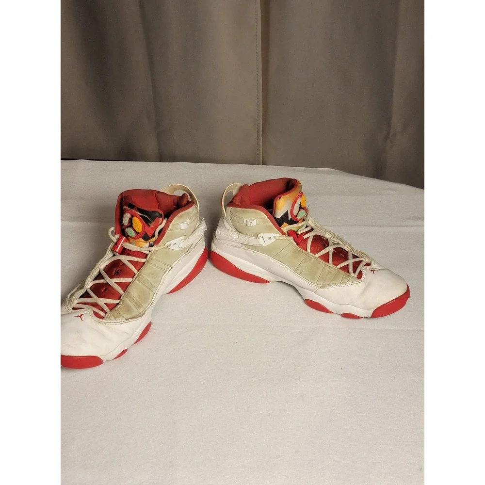 Nike Jordan ‎ Ring Hare Men's Size 12 White Red DD5077-105